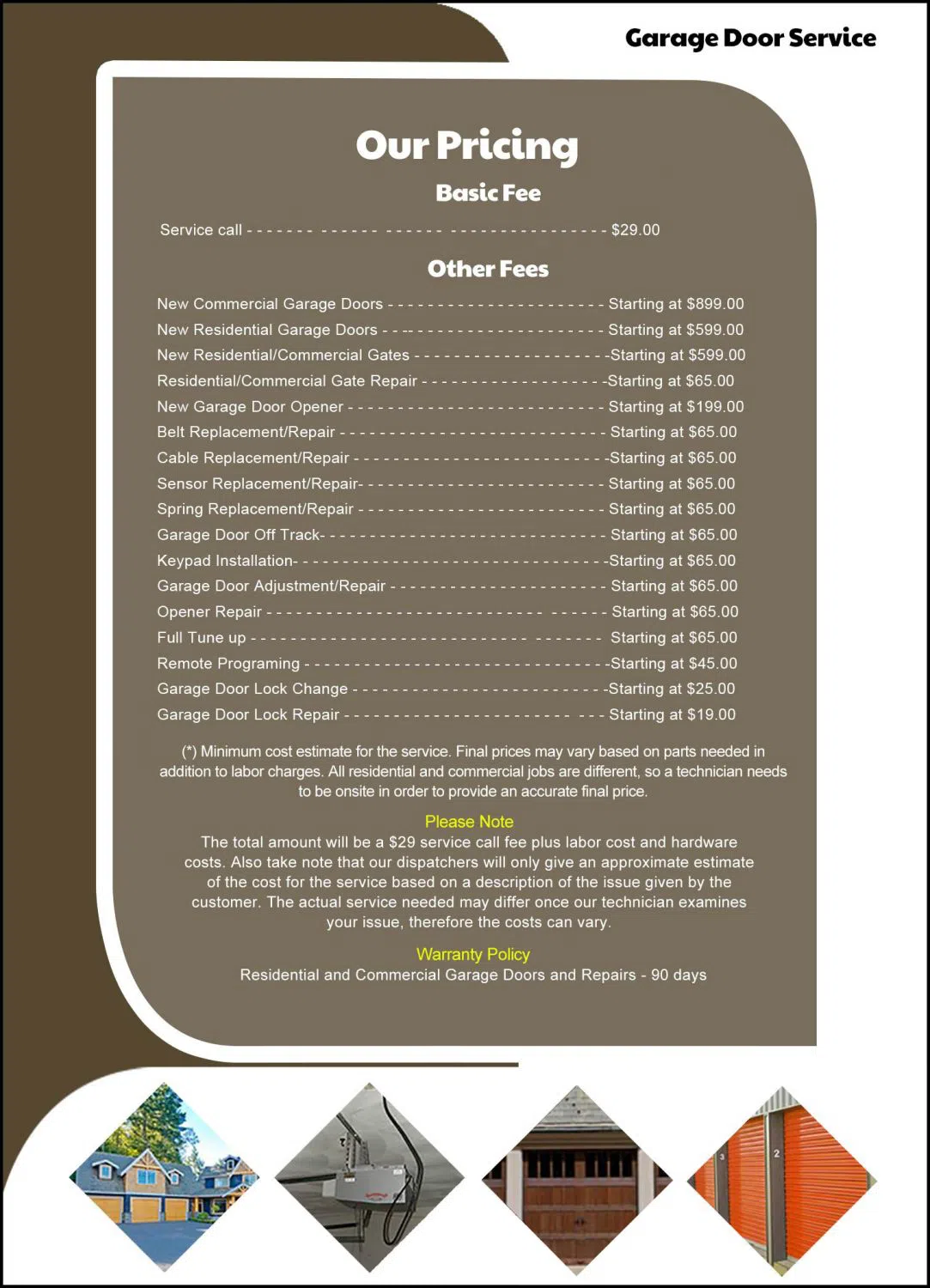 State Garage Door Service St Petersburg, FL 727-362-3657